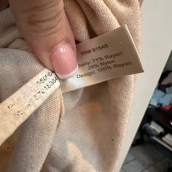 Boston Proper | Fair Isle Sweater Size Small Cowl Neck Rhinestones Size M EUC - Picture 7 of 9